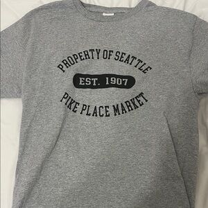 Hanes Gray Kids Short Sleeve Tee